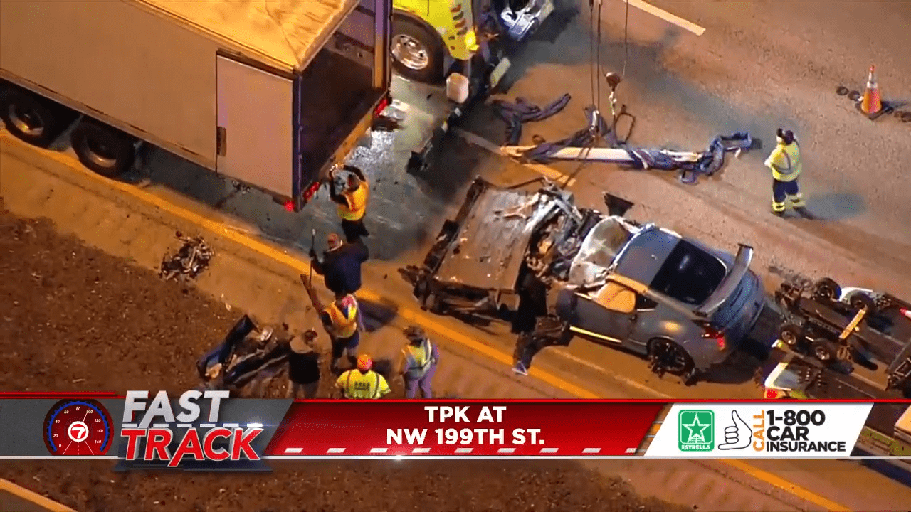 Several NB lanes closed following crash on Florida’s turnpike - Florida ...